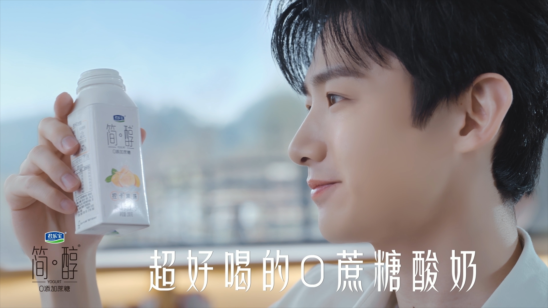 简醇0蔗糖酸奶，好喝无负担